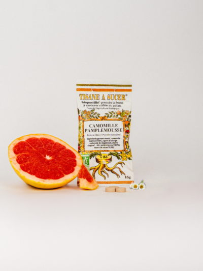 Biopastilles Bio Camomille Pamplemousse