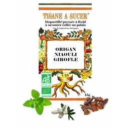 Biopastilles origan Niaouli Girofle Phytothérapie