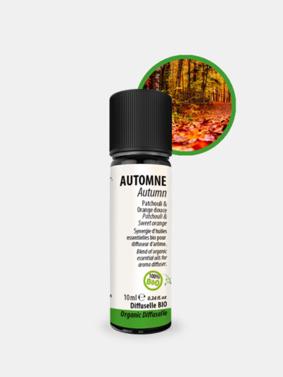 DIFFUSELLE AUTOMNE* BIO Réconfortante, Senteur boisée, résineuse et chaleureuse