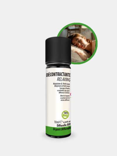 DIFFUSELLE DECONTRACTANTE* BIO Apaisante, Senteur florale et boisée