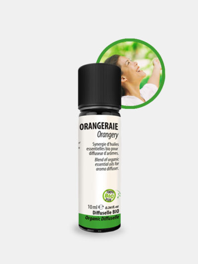DIFFUSELLE ORANGERAIE* BIO Positivante, Senteur zestée et généreuse