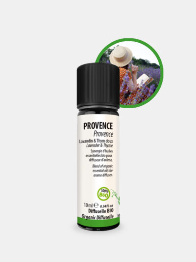 DIFFUSELLE PROVENCE* BIO Revitalisante, Senteur herbacée et solaire