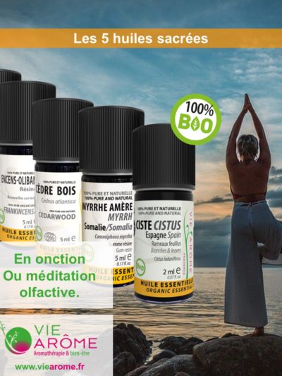 KIT 5 HUILES SACREES *