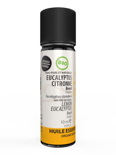 EUCALYPTUS CITRONNE Feuilles Brésil 10 ml