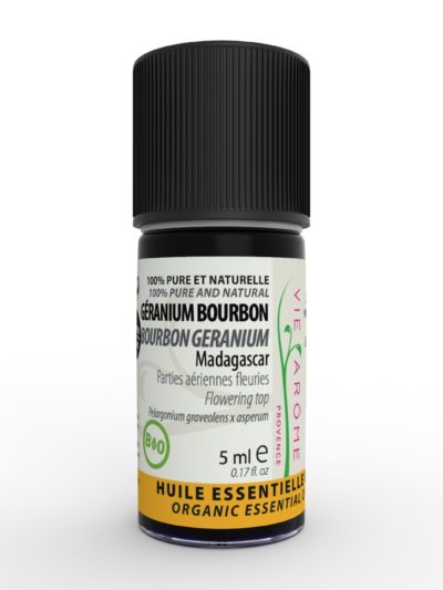 GERANIUM BOURBON Feuilles Madagascar 5 ml *