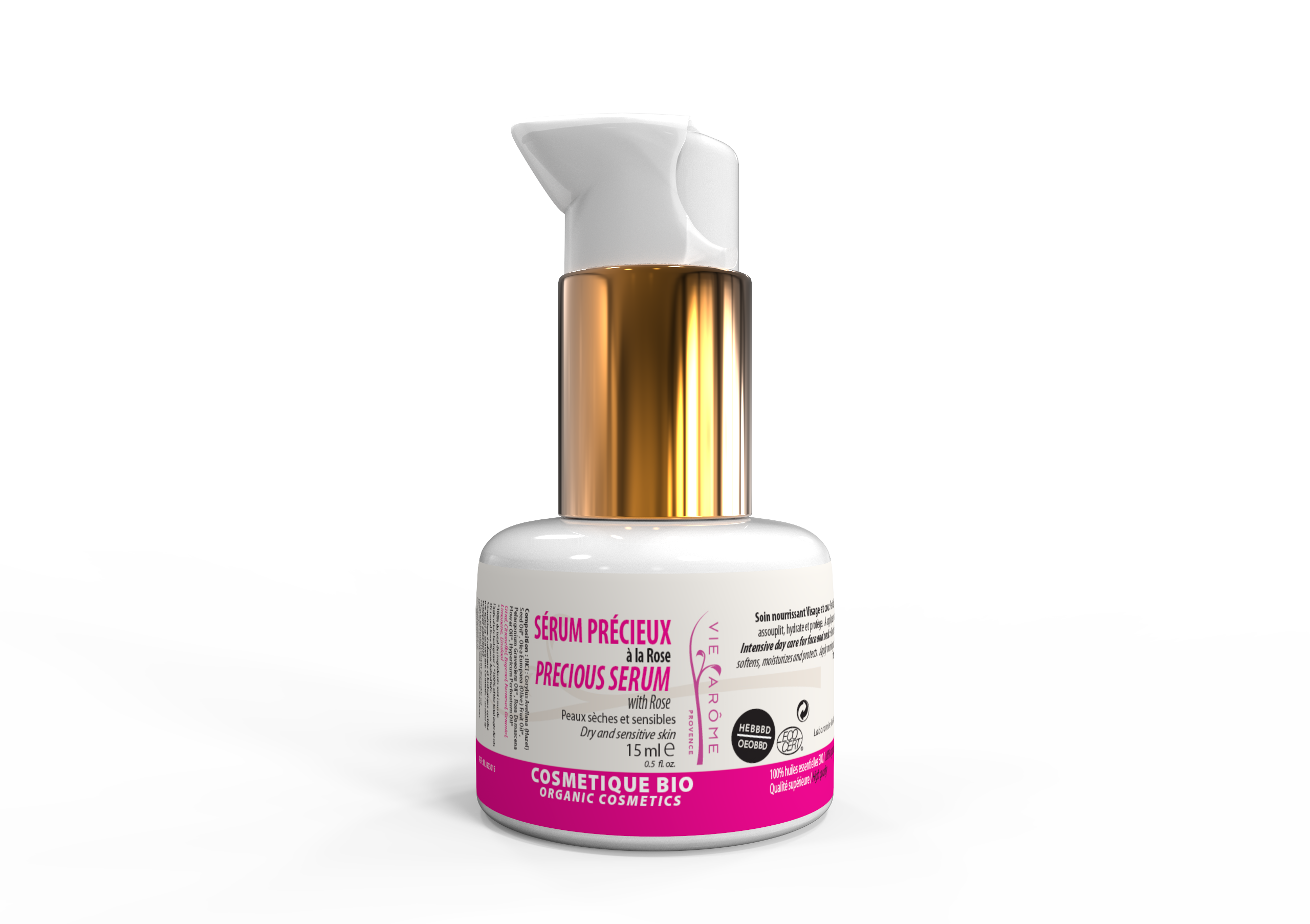 SERUM PRECIEUX A LA ROSE Soin anti-âge Hydratant Jour **