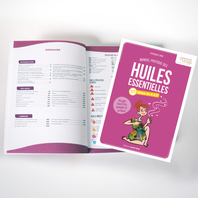 Manuel pratique des Huiles essentielles - SOS Maux de A à Z