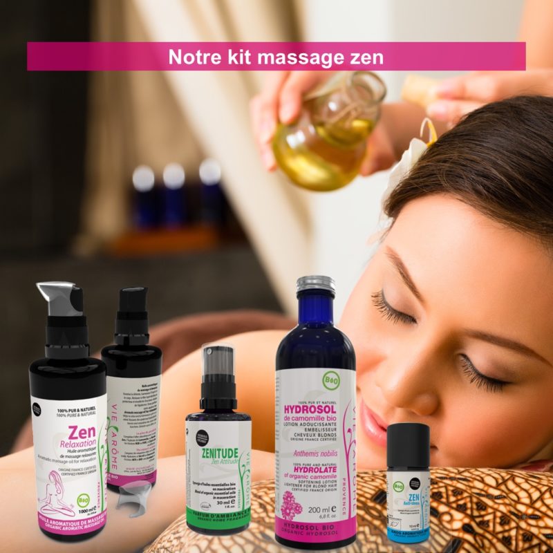 KIT MASSAGE ZEN BIO (4 produits)