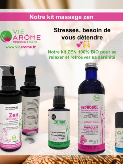 KIT MASSAGE ZEN BIO (4 produits)