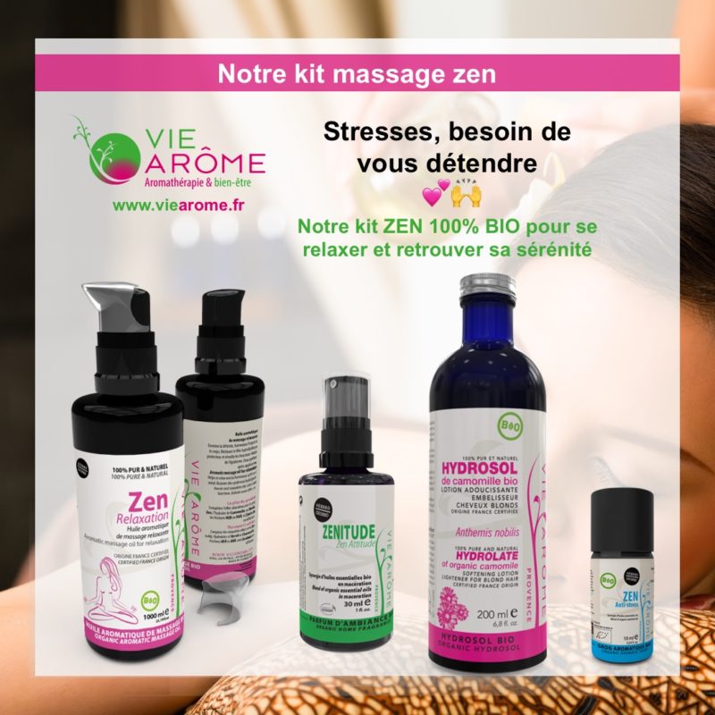 KIT MASSAGE ZEN BIO (4 produits)