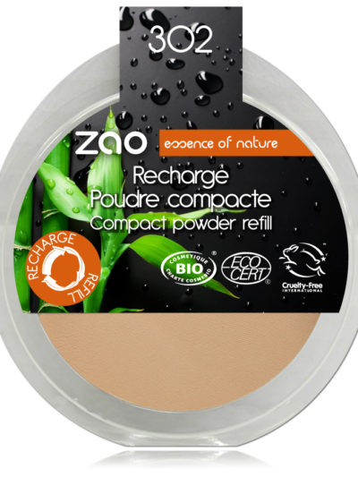 RECHARGE Poudre compacte Beige orangé 302