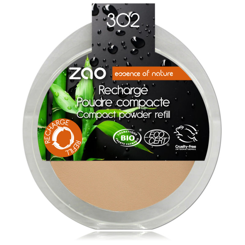 RECHARGE Poudre compacte Beige orangé 302