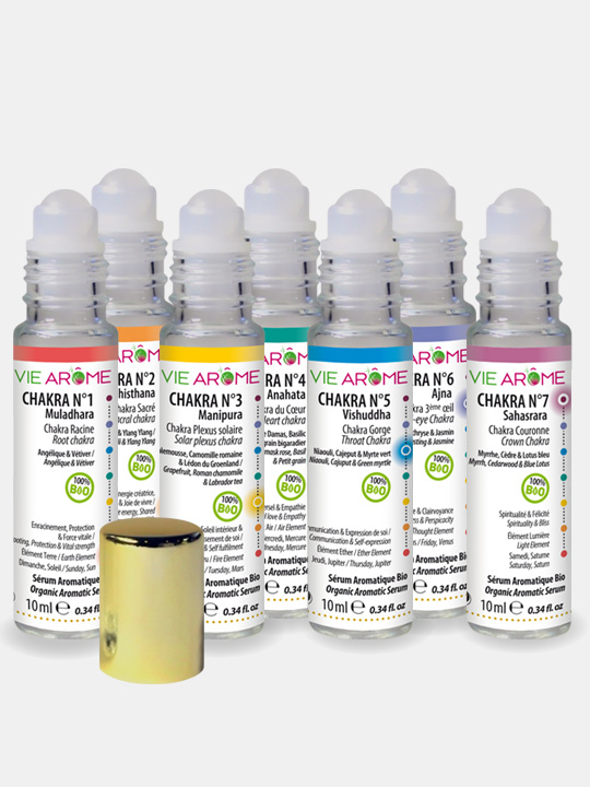 KIT 7 CHAKRAS – SÉRUMS ROLL-ON BIO – Image 3