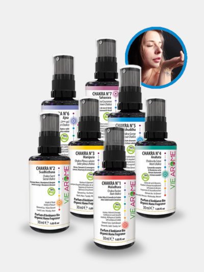KIT 7 CHAKRAS – PARFUMS D’AMBIANCE BIO