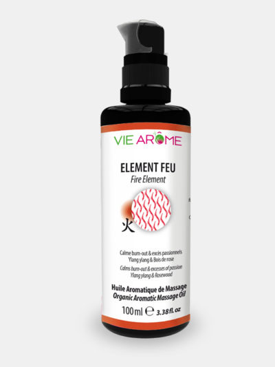 Huile de massage Elément Feu Vie Arôme Bio