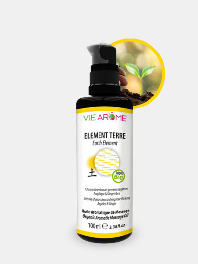 Huile de massage Bio Elément Terre Vie Arôme