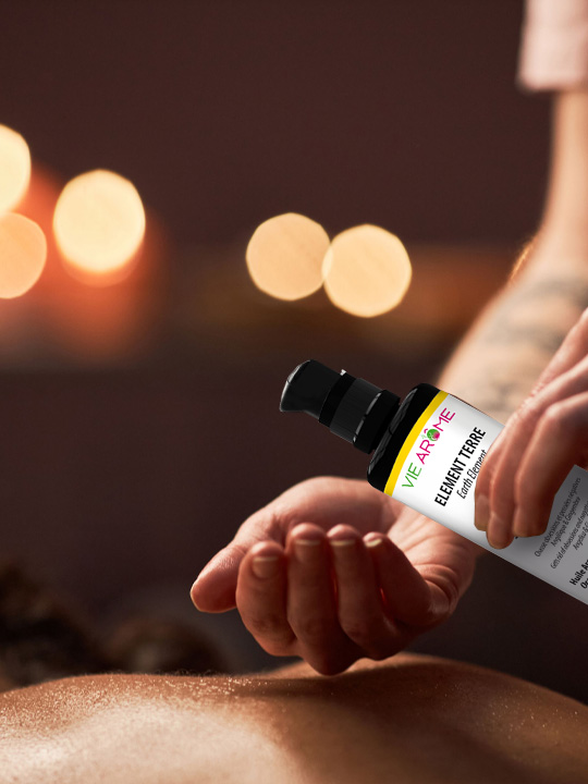 Huile de massage Elément Terre Bio Vie Arôme Rituel Spa