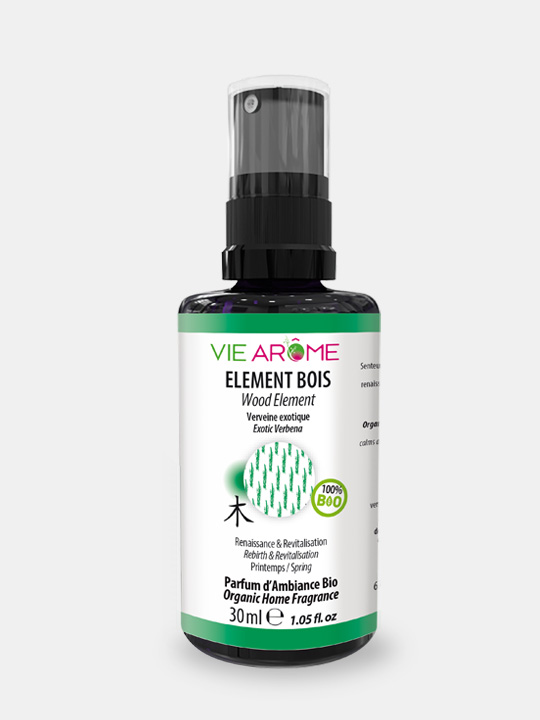 Parfum d'ambiance Bio Elément Bois Vie Arôme