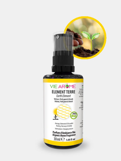 Parfum d'ambiance Bio Elément Terre Vie Arôme