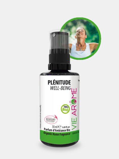 Parfum d'ambiance Bio Plénitude Vie Arôme