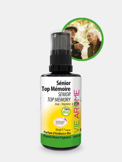 Parfum d'ambiance Bio Sénior Top Mémoire Vie Arôme