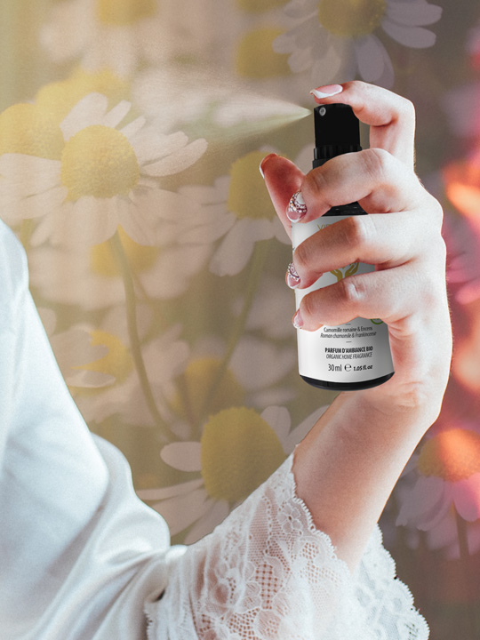 Parfum d'ambiance Bio Lâcher prise émotionnel Vie Arôme