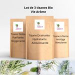 Kit 3 Tisanes Pochons Visage Bio Vie Arôme