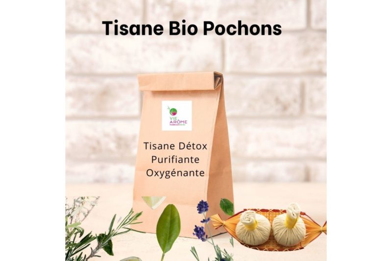 Tisane Pochon Visage Détox Bio Vie Arôme