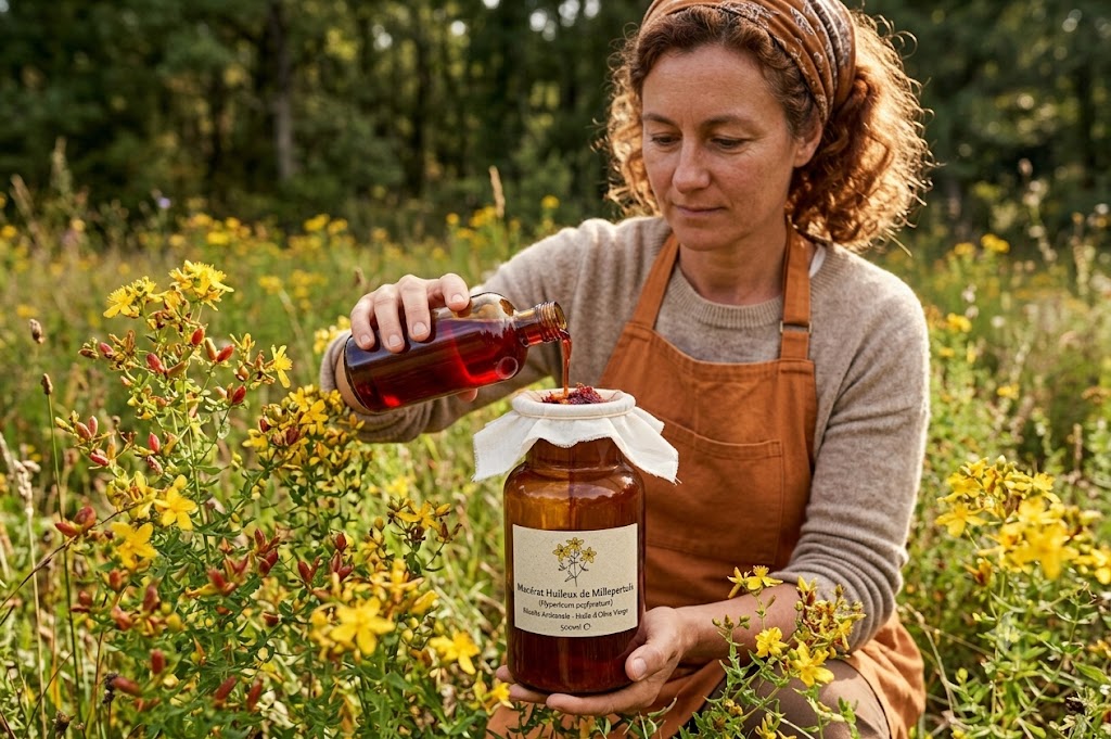 vie arome Le Macérat Huileux de Millepertuis